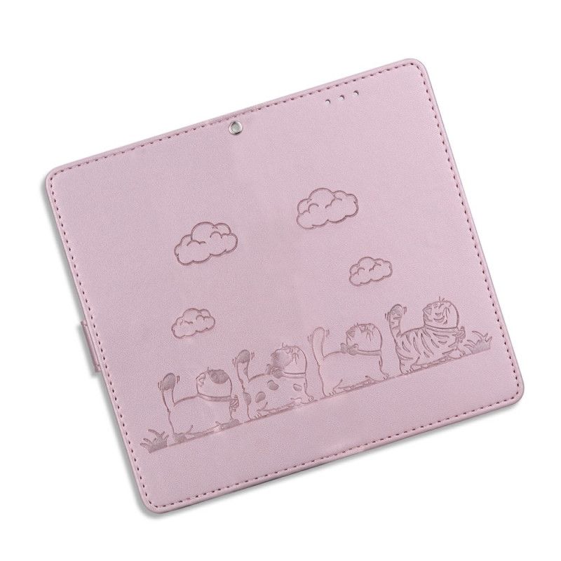 Kožený Kryt Xiaomi 15 Ultra Rfid Blokování A Vzor Koťátek