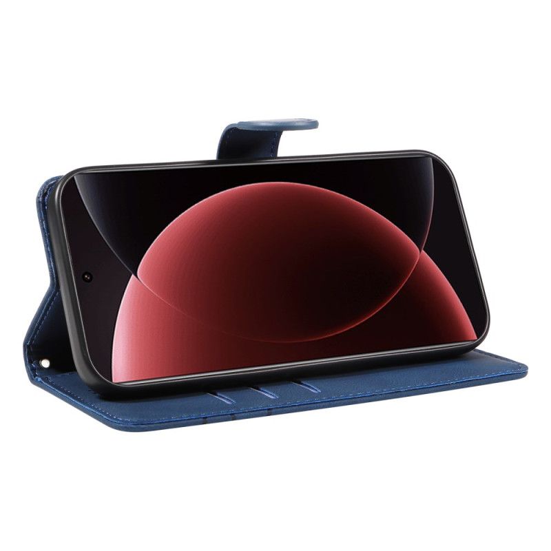 Kožený Kryt Xiaomi 15 Ultra Vlnité Linie