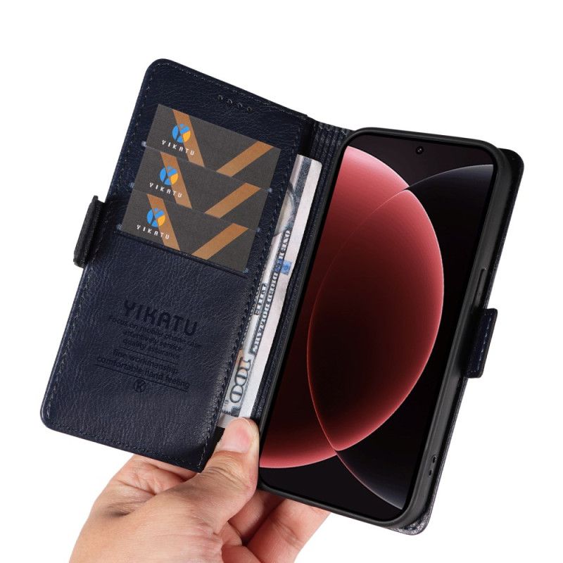 Kožený Kryt Xiaomi 15 Ultra Ykatu Umělá Kůže Liči