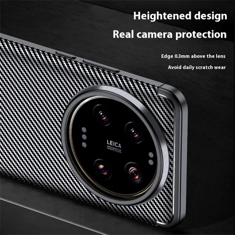 Kryt Na Xiaomi 15 Ultra Textura Uhlíkových Vláken