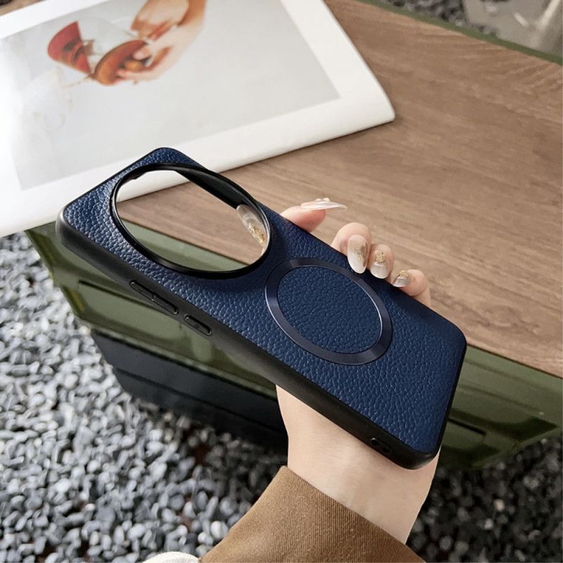 Kryt Xiaomi 15 Ultra Kompatibilní S Kůží Magsafe Lychee