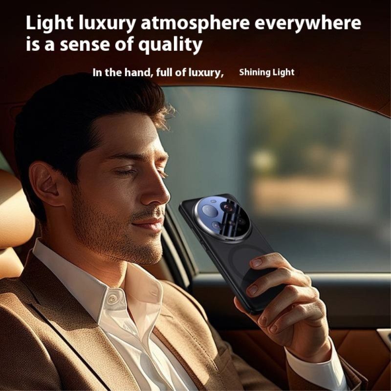 Kryt Xiaomi 15 Ultra Kryty Na Mobil Kompatibilní S Magsafe Alloy S Držákem