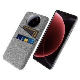 Kryt Xiaomi 15 Ultra Látkový Duální Držák Na Karty