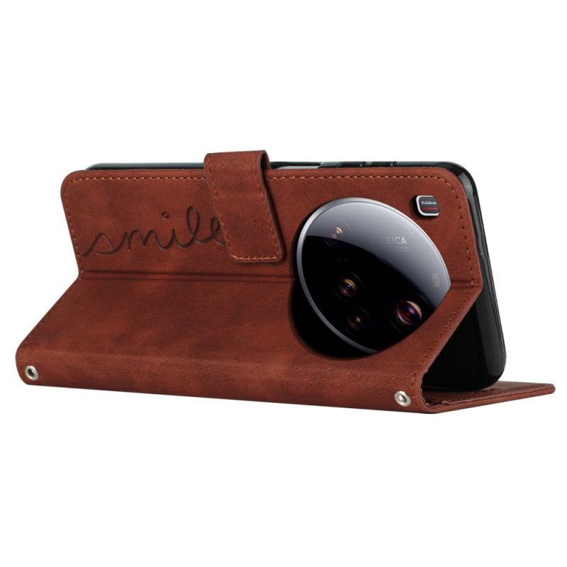 Peněženková Pouzdra Xiaomi 15 Ultra Design Úsměvu