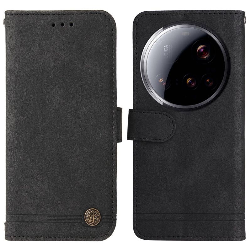 Peněženková Pouzdra Xiaomi 15 Ultra Kryty Na Mobil Dekorativní Nýt