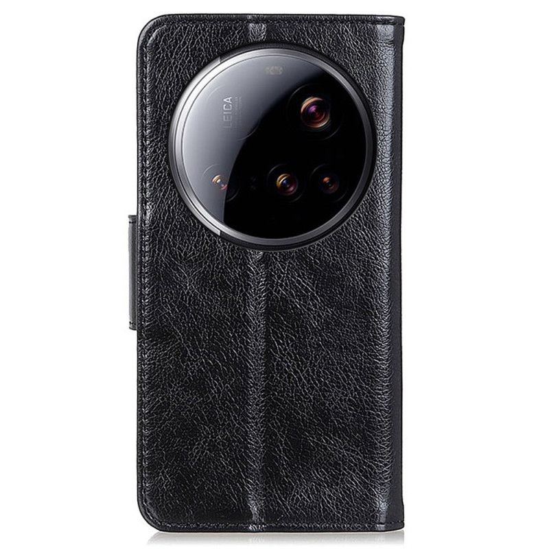 Peněženková Pouzdra Xiaomi 15 Ultra Textura Kůže Nappa