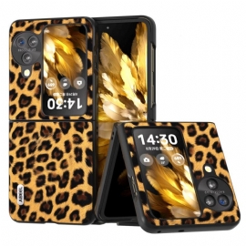 Kryt Oppo Find N3 Flip Leopardí Vzor Abeel