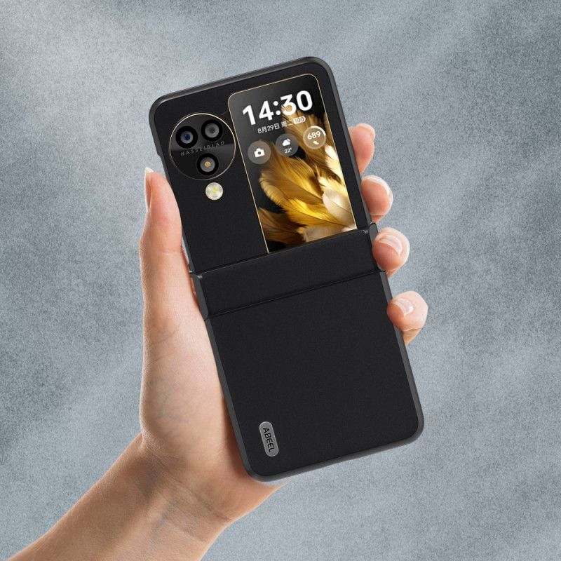 Kryt Oppo Find N3 Flip Pravá Kůže Abeel