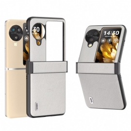 Kryt Oppo Find N3 Flip Texturovaná Kůže Abeel