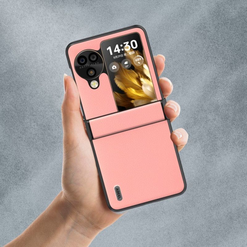 Kryt Oppo Find N3 Flip Texturovaná Kůže Abeel