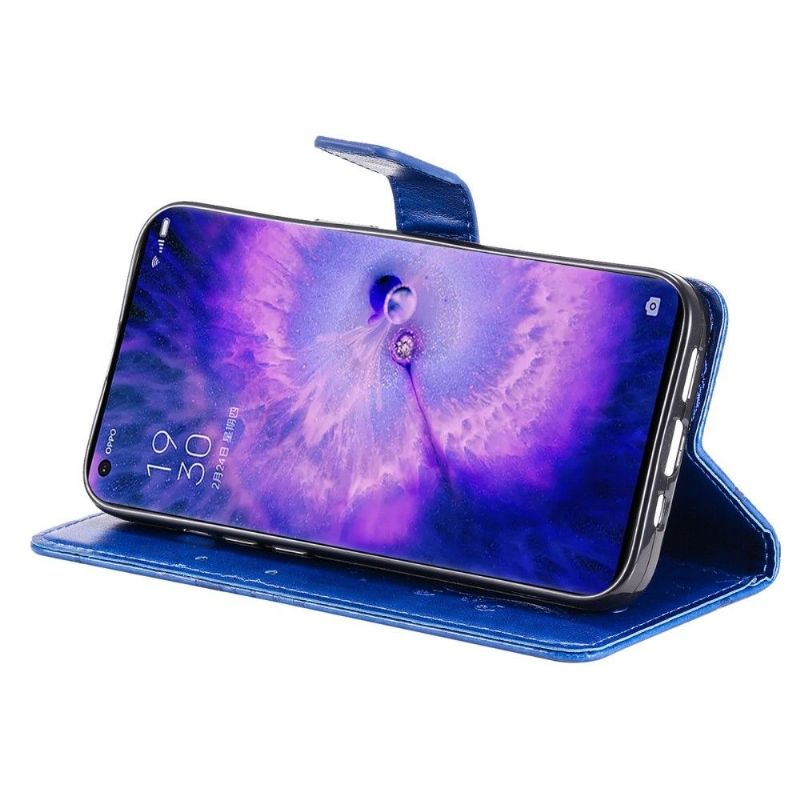 Flipové Pouzdro Na Oppo Find X5 Pro Motýli Podpůrných Funkcí