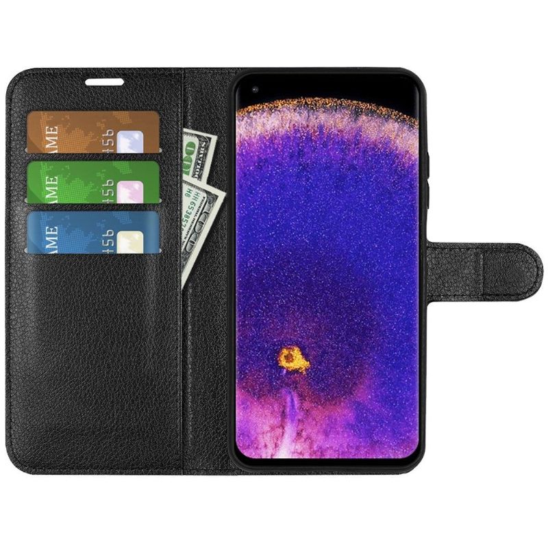 Flipové Pouzdro Na Oppo Find X5 Pro Peněženkové Pouzdro Styl Kůže