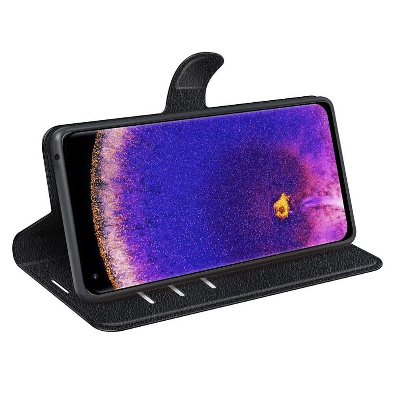 Flipové Pouzdro Na Oppo Find X5 Pro Peněženkové Pouzdro Styl Kůže