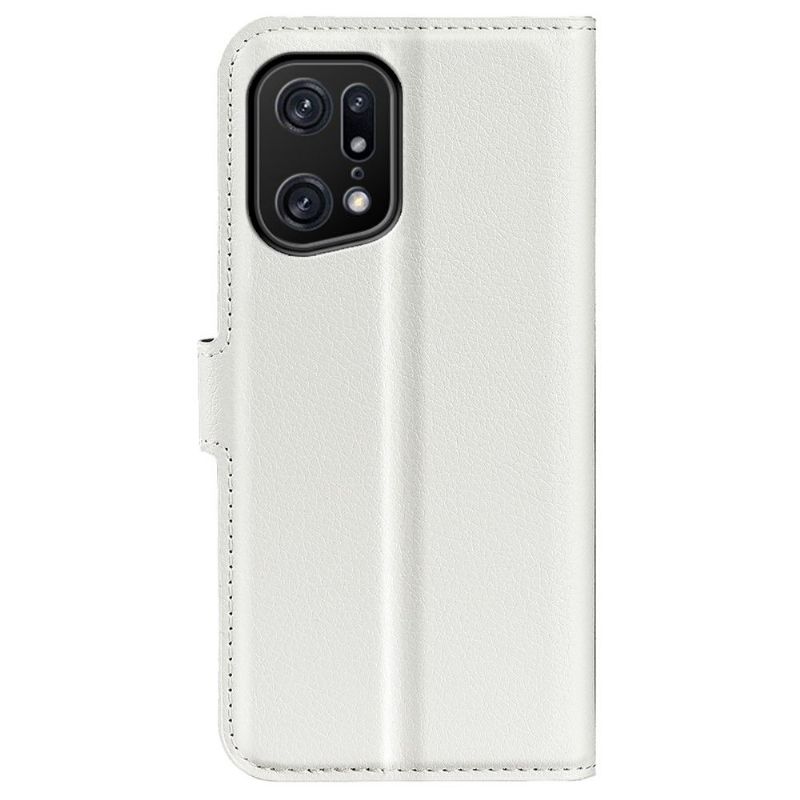 Flipové Pouzdro Na Oppo Find X5 Pro Peněženkové Pouzdro Styl Kůže
