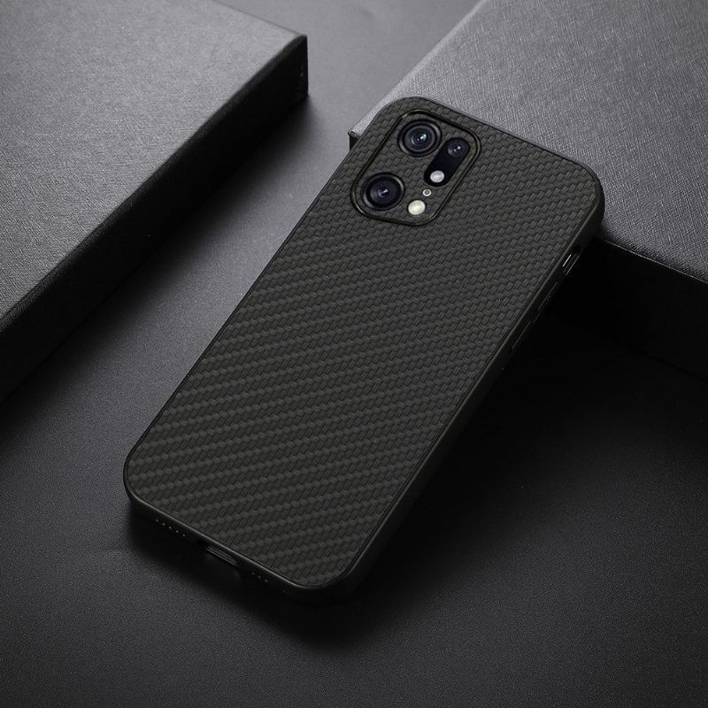 Kryt Na Oppo Find X5 Pro Styl Uhlíkových Vláken