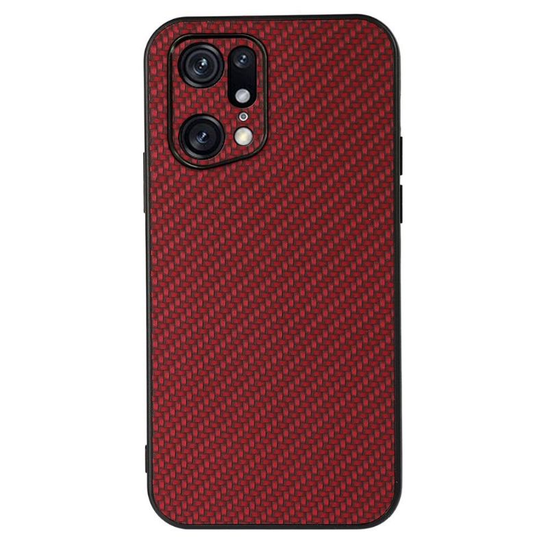 Kryt Na Oppo Find X5 Pro Styl Uhlíkových Vláken