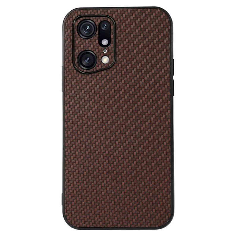 Kryt Na Oppo Find X5 Pro Styl Uhlíkových Vláken
