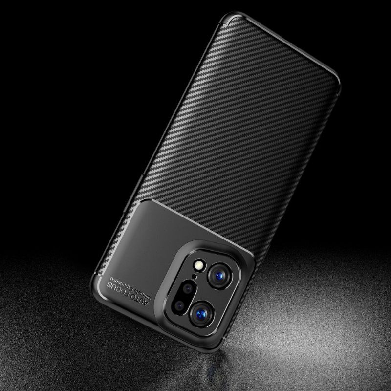 Kryt Na Oppo Find X5 Pro Styl Uhlíkových Vláken