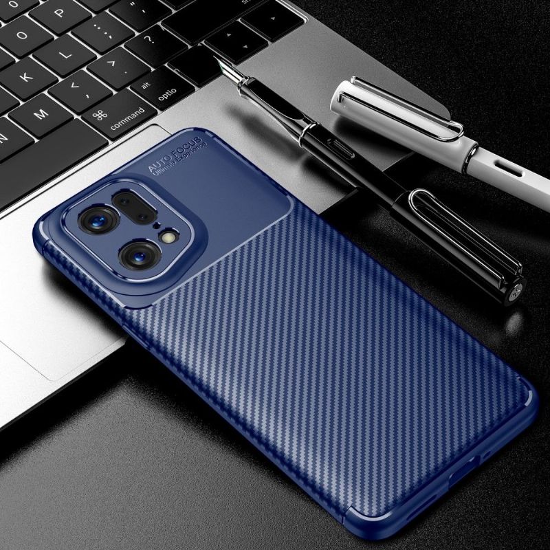 Kryt Na Oppo Find X5 Pro Styl Uhlíkových Vláken