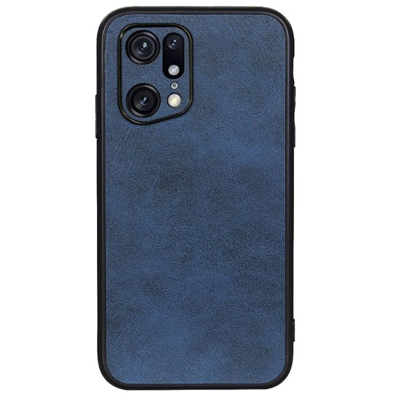 Kryt Na Oppo Find X5 Pro Vintage Umělý Kožený Jazz