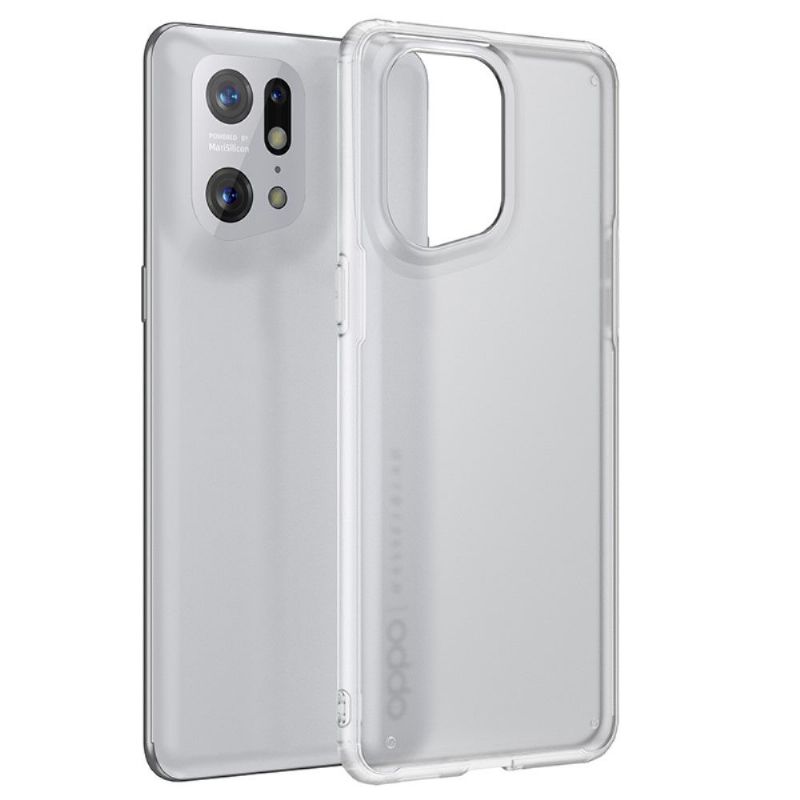 Kryty Na Mobil Na Oppo Find X5 Pro Armor Series Semi Clear
