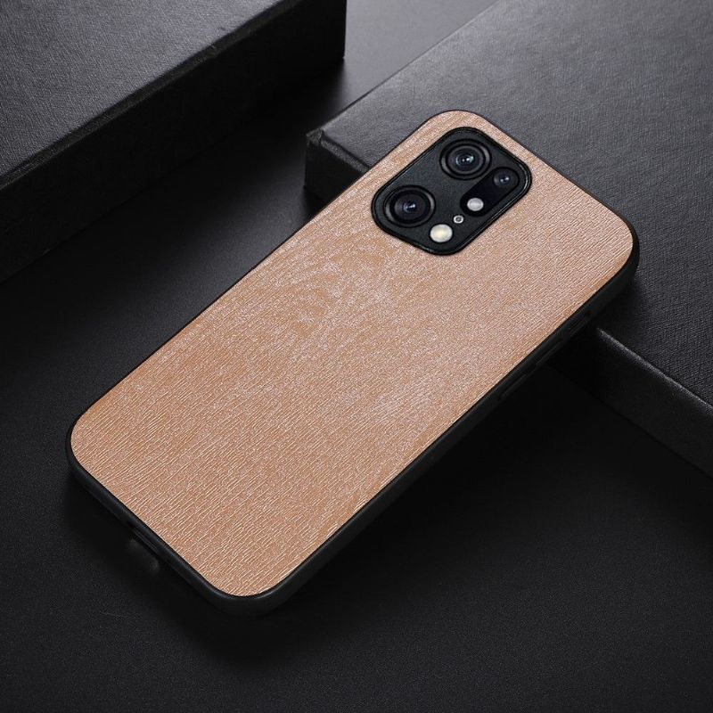 Kryty Na Mobil Na Oppo Find X5 Pro Efekt Kůry Z Umělé Kůže
