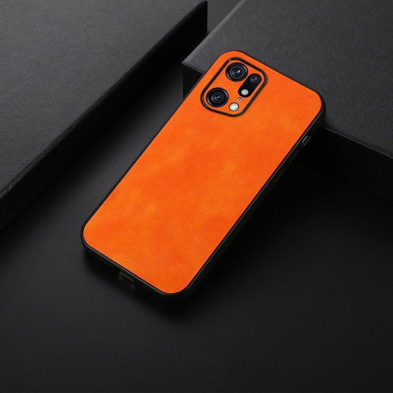 Kryty Na Mobil Na Oppo Find X5 Pro Retro Vzhled Kůže