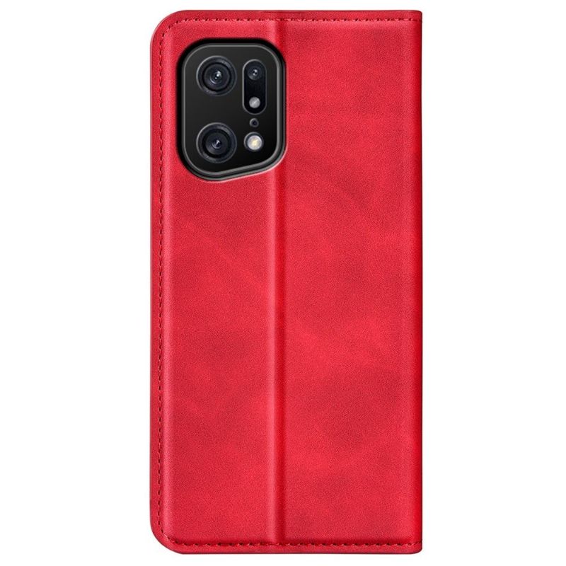 Pouzdra Na Oppo Find X5 Pro Funkce Stojanu Z Umělé Kůže