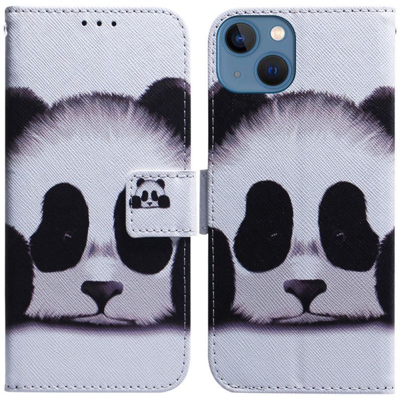 Flipové Pouzdro Na iPhone 15 Panda