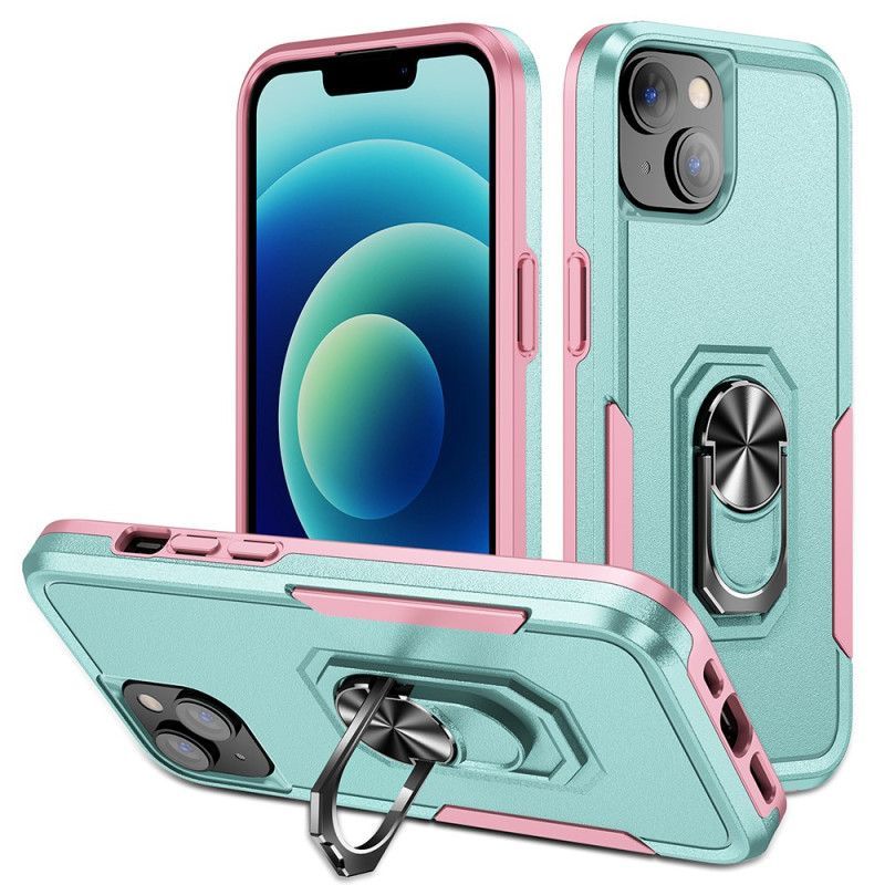 Kryt Na iPhone 15 Dvoutónový Podpůrný Kroužek