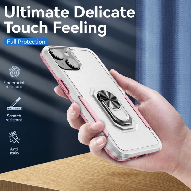 Kryt Na iPhone 15 Dvoutónový Podpůrný Kroužek