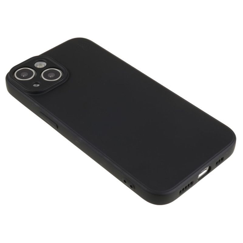 Kryt Na iPhone 15 Silikon A Mikrovlákno