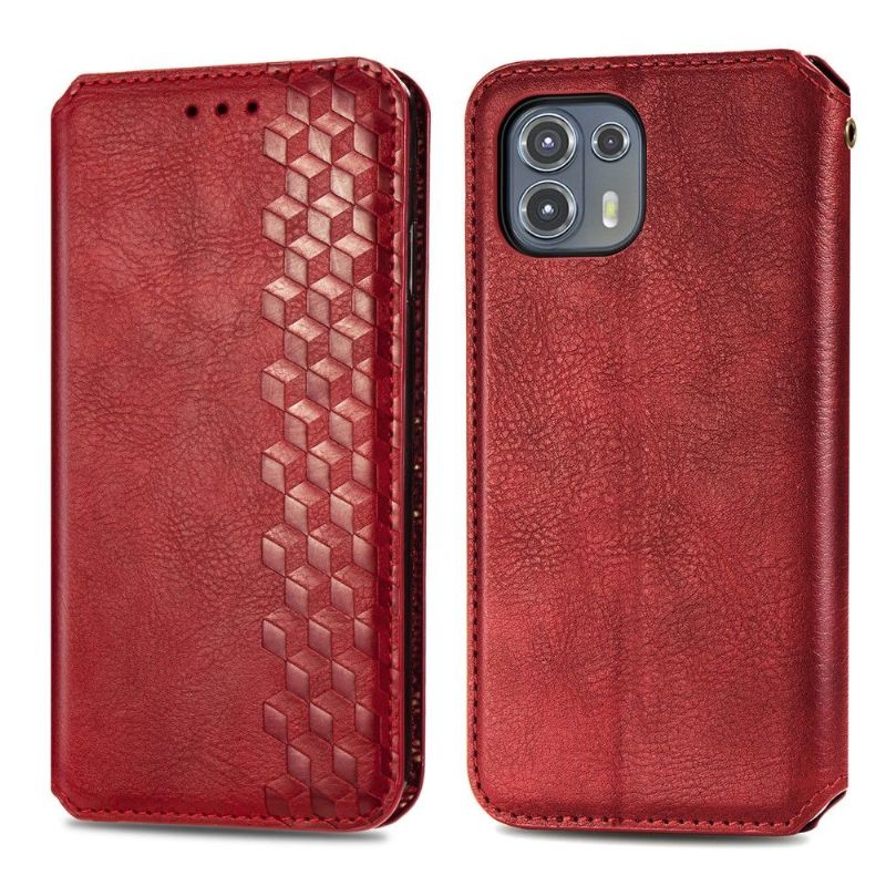 Flipové Pouzdro Na Motorola Edge 20 Lite Držák Karty Kub Design