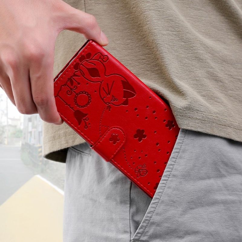 Flipové Pouzdro Na Motorola Edge 20 Lite Ilustrace Kočky