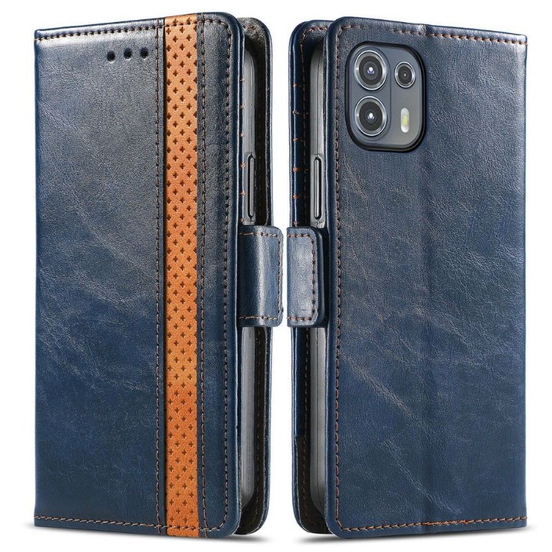 Flipové Pouzdro Na Motorola Edge 20 Lite Kožené Pouzdro Flip Business