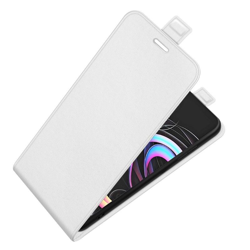 Flipové Pouzdro Na Motorola Edge 20 Lite Kožené Pouzdro Vertikální Umělá Kůže