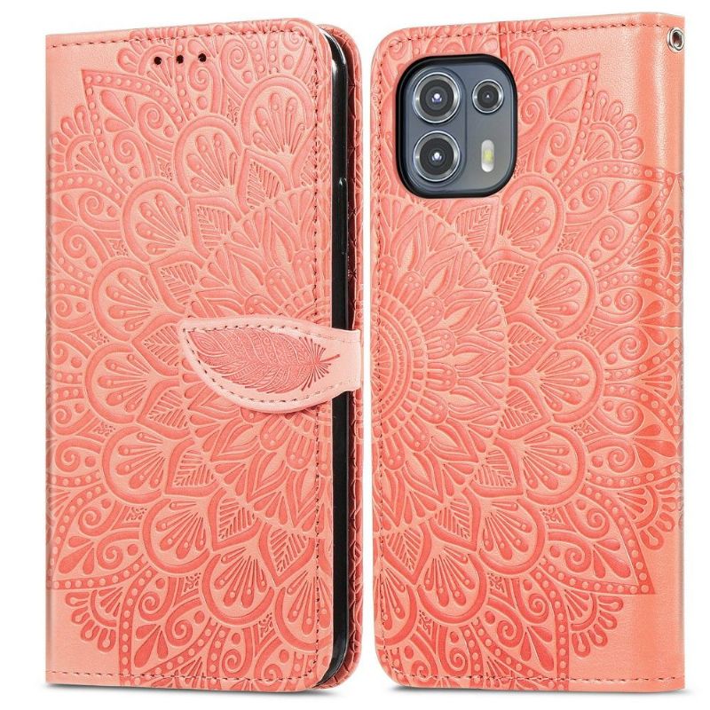 Flipové Pouzdro Na Motorola Edge 20 Lite List Mandaly