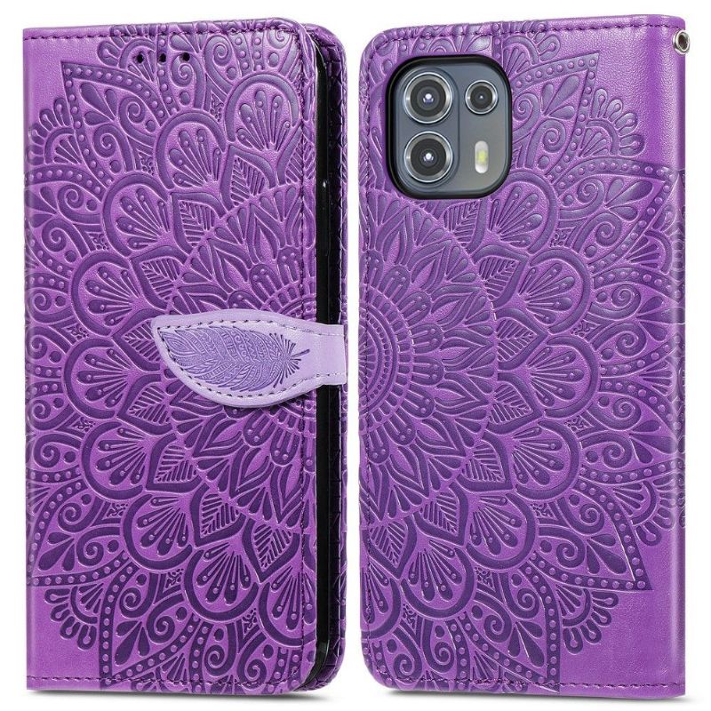 Flipové Pouzdro Na Motorola Edge 20 Lite List Mandaly