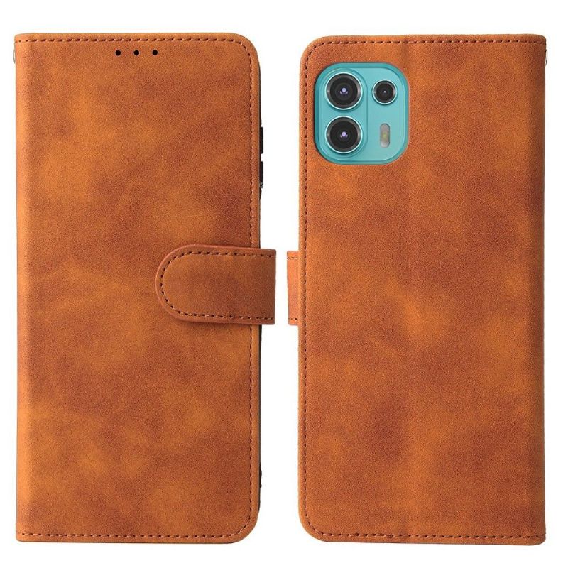 Flipové Pouzdro Na Motorola Edge 20 Lite Měkký Dotek