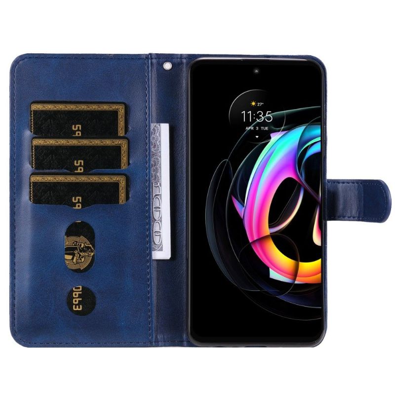 Flipové Pouzdro Na Motorola Edge 20 Lite Peněženkové Pouzdro Peněženka Elena