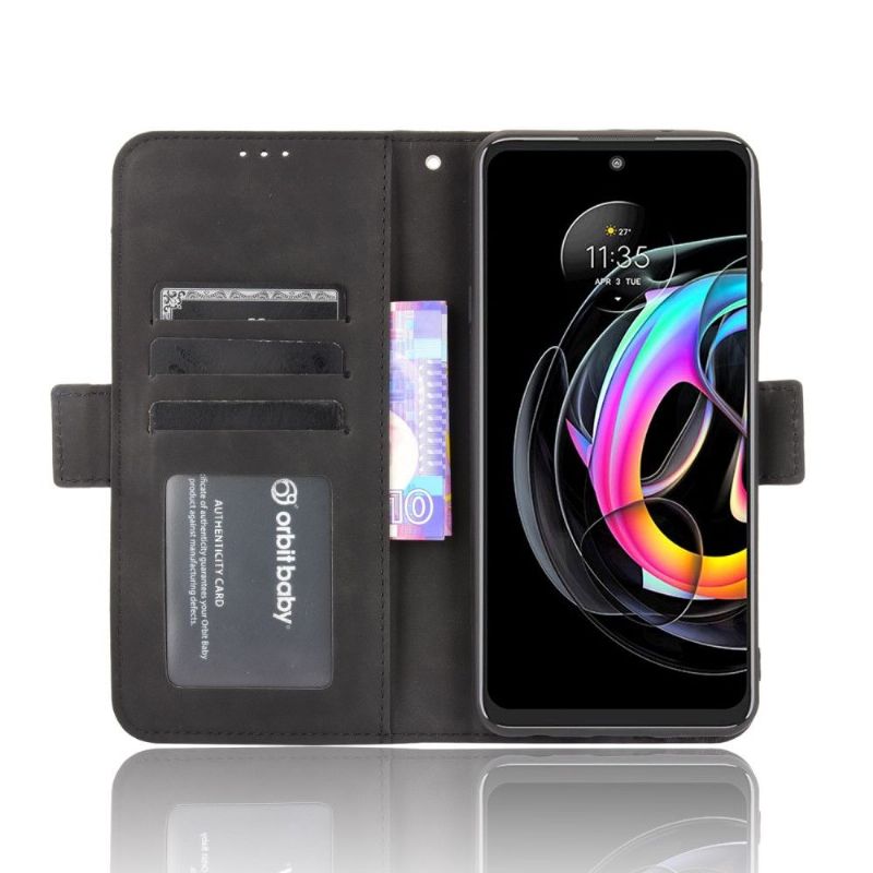 Flipové Pouzdro Na Motorola Edge 20 Lite Premium S Držitelem Karty