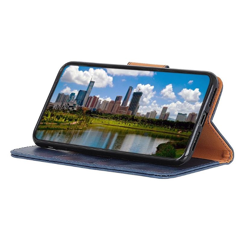 Kožené Pouzdro Folio Na Motorola Edge 20 Lite Edouard Umělá Kůže