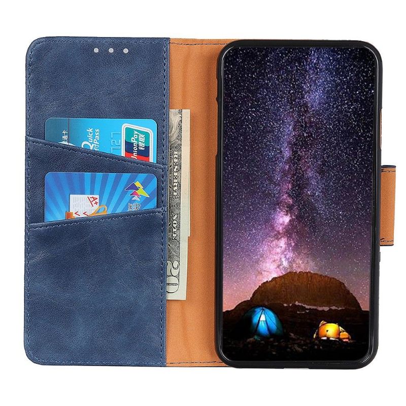 Kožené Pouzdro Folio Na Motorola Edge 20 Lite Edouard Umělá Kůže