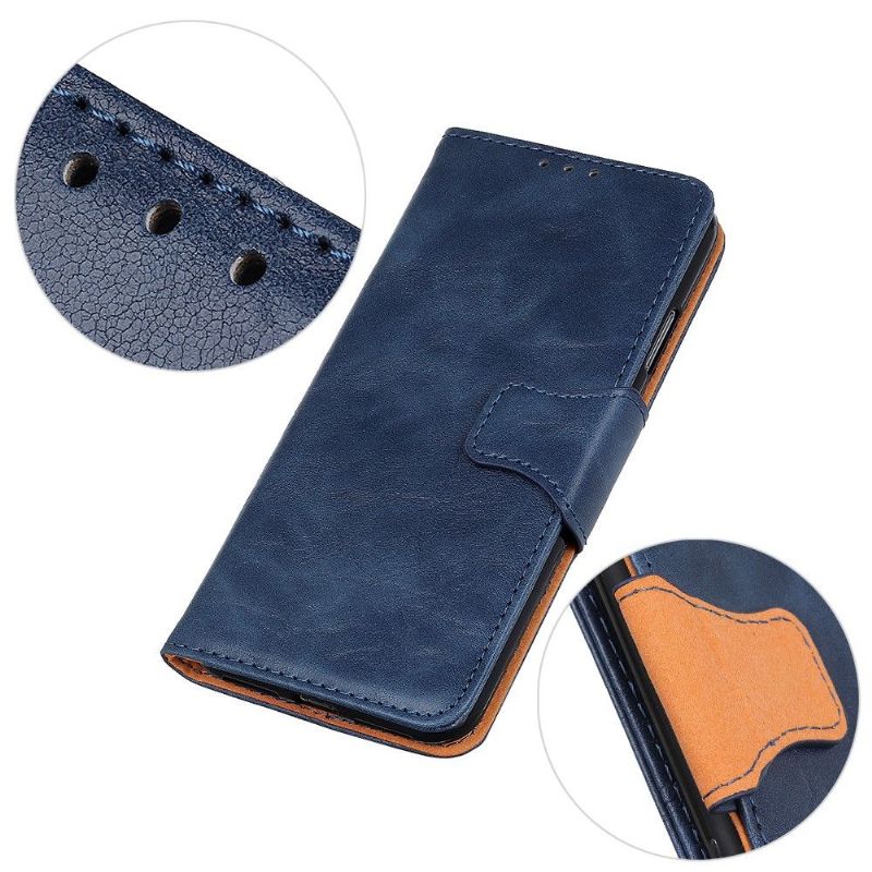 Kožené Pouzdro Folio Na Motorola Edge 20 Lite Edouard Umělá Kůže