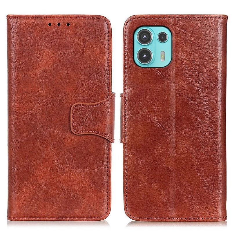 Kožené Pouzdro Folio Na Motorola Edge 20 Lite Edouard Umělá Kůže