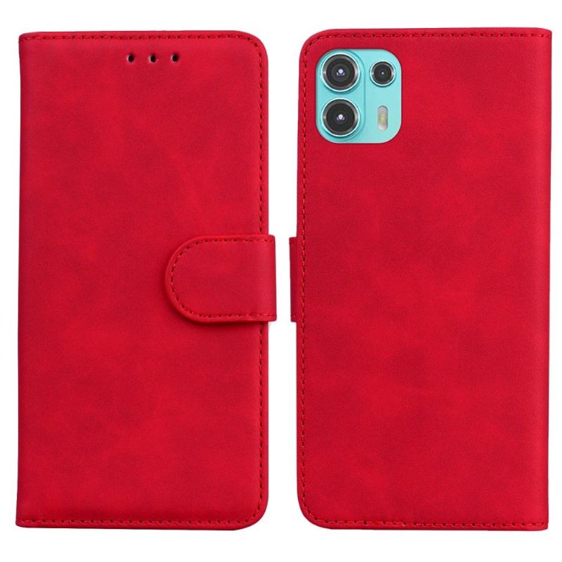 Kožené Pouzdro Na Motorola Edge 20 Lite Římský Měkký Dotek