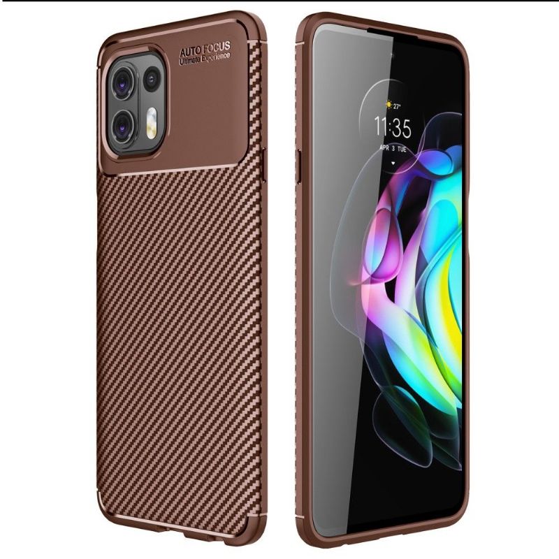 Kryt Na Motorola Edge 20 Lite Styl Uhlíkových Vláken