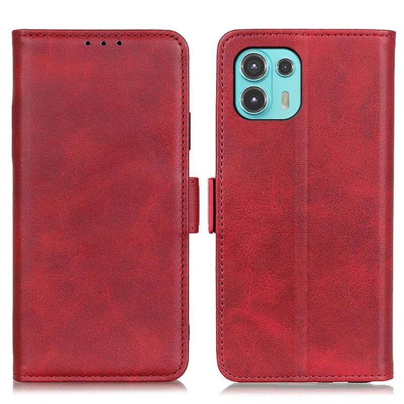 Pouzdra Na Motorola Edge 20 Lite Peněženkové Pouzdro Matná Umělá Kůže