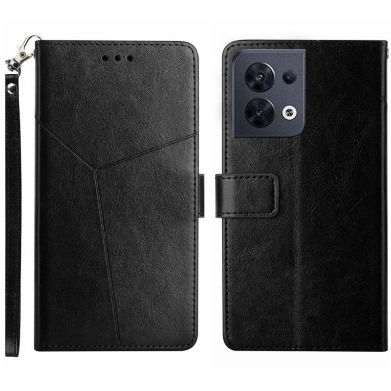 Kožené Pouzdro Na Oppo Reno 8 Styl Kůže Geo Y Design