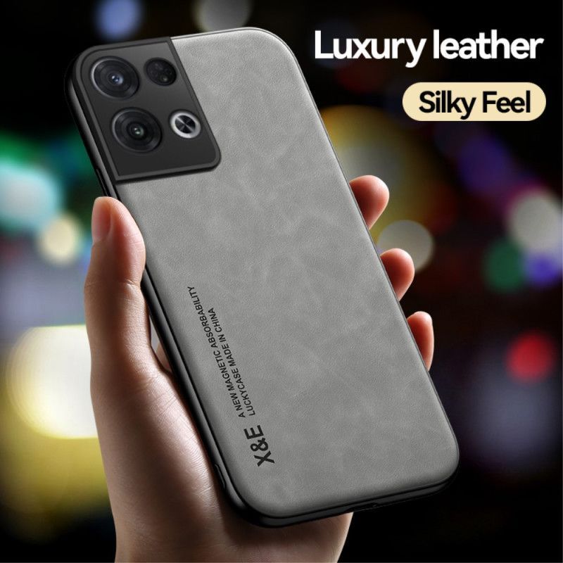 Kryt Na Oppo Reno 8 Kožený Efekt X&e